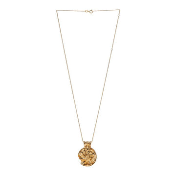 ALIGHIERI ユニセックス サン サルテーション メダリオン ネックレス 24K ゴールド FJ1587 ABRZ 53767850