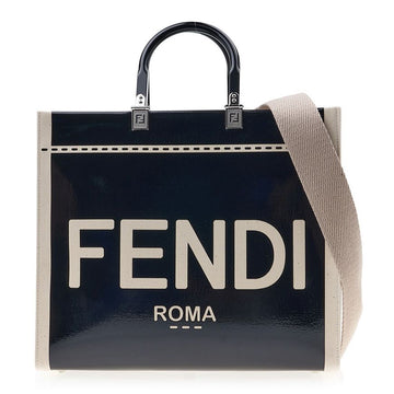 Fendi Women's Patent Sunshine Medium Tote Bag 8BH386 ANT7 F0H9H 54940585