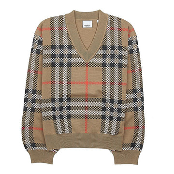 BURBERRY Mädchen Karo Wolle Pullover 8068391 C KG5 HOLLY BSK CHECK A7028 (6-10) 63187802