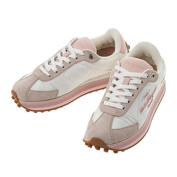 SALVATORE FERRAGAMO 女性用ロゴロートップスニーカー IGGY PINK LEMON 0756564 55846540