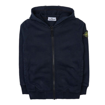 Stone Island Boys Wappen Logo Hooded Zip-Up 791661241 V0120 (6-8) 63507138