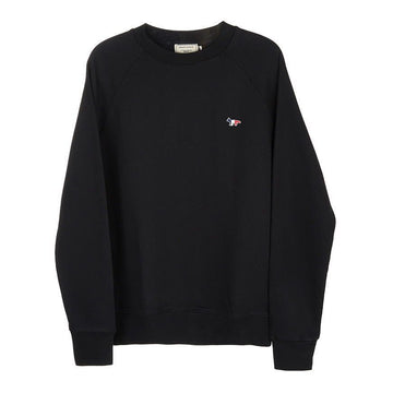 Maison Kitsune Men's Tricolor Fox Sweatshirt FM00322KM0001 BK 65237012