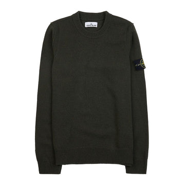 STONE ISLAND メンズ ワッペン ロゴ ウール ニット V0058 7915508A3 57653035