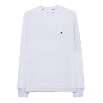 MARINE SERRE 男性 ロゴ 刺繍 Tシャツ T281SS23M JERCO002101 53233134