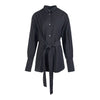 STUDIO NICHOLSON Damen KondeL Gurt Hemd Schwarz 53606162 [P]
