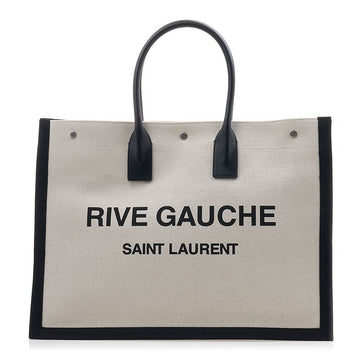 SAINT LAURENT Damen Ribbed Goshi Canvas Large Tote Bag 509415 FAAVU 9083 56248094