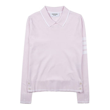 Thom Browne Women 4 Bar Stripe Polo Knit FKA415A Y5501 680 53606243