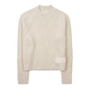 AMI Damen Patch-Logo Pullover Strick FKS024 KN0031 185 59914519 [P]