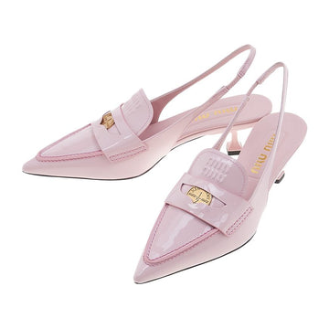 MIU MIU Damen Patentleder Slingback-Pumps 5D901D XV4 F0E18 56247933