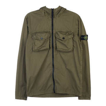 Stone Island Logo Patch Boys Hooded Jacket 761610110 V0154 1012 P000CYYD 30039281