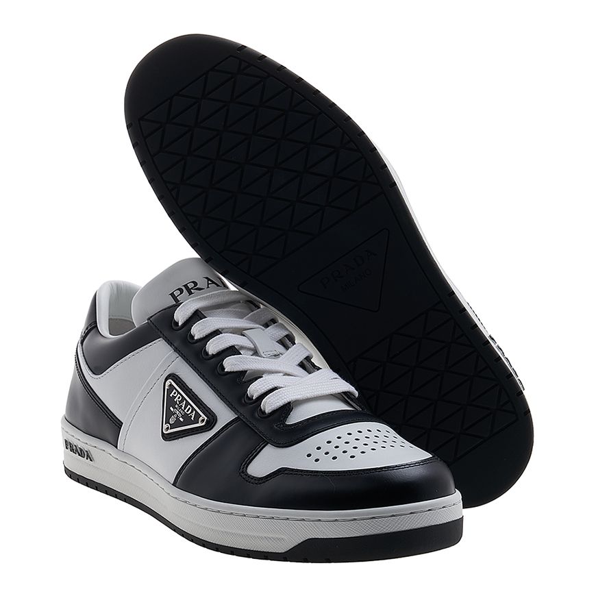 PRADA シューズ Prada Downtown Leather Sneakers 56247972 – trenbe