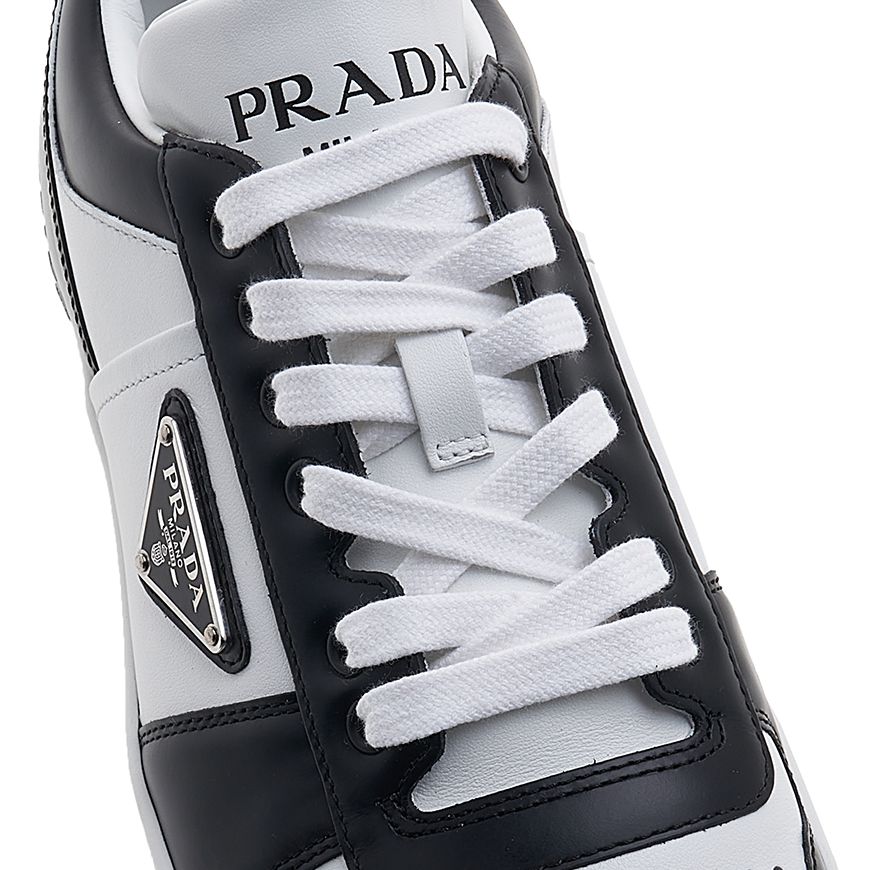 Prada Downtown Leather Sneakers 56247972 – trenbe