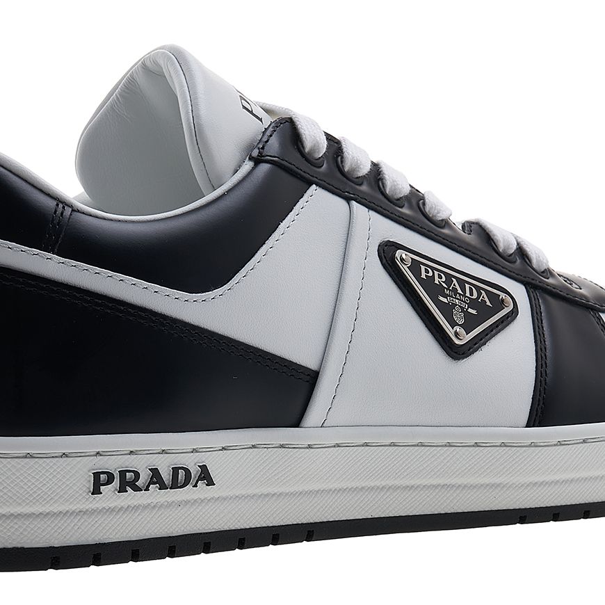 Prada Downtown Leather Sneakers 56247972 – trenbe