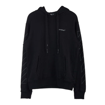 Off White Men's Diag Outline Slim Hoodie OMBB097C99FLE0011010 36663625