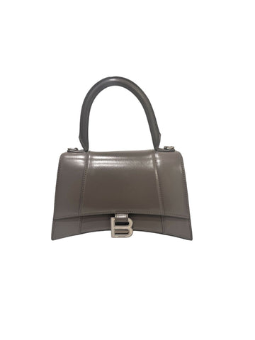 BALENCIAGA Hourglass Small Top Handle Bag 593546 Grau 66993072