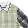 Thom Browne Men's Fun Mixed Check Jacquard Polo Shirt 996 47306186 [P]