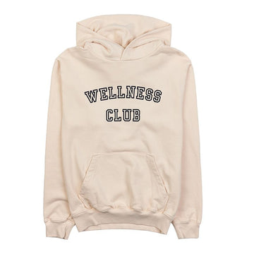 SPORTY & RICH 女性ウエルネスクラブフロックフーディクリームネイビ 58686817