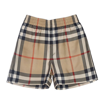 BURBERRY Damen Karierte Seiden Shorts 8052748 W TAWNEY A7028 43845009