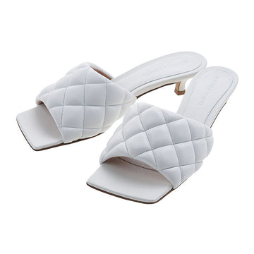 Bottega Veneta Women's Padded Flat Mule Sandals 729764 VBRR0 9122 44367181