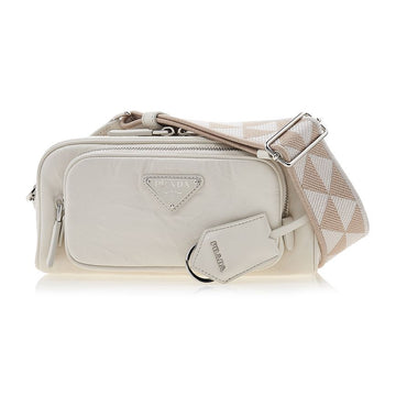 Prada Women's Antique Leather Crossbody Bag 1BH198 UVL F0009 (4OO) 54940753