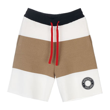 Burberry Logo Graphic Appliqué Wool Blend Short 45574749