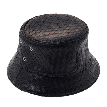 Bottega Veneta Women's Intrecciato Leather Bucket Hat 734270 VZQO5 1000 45575198
