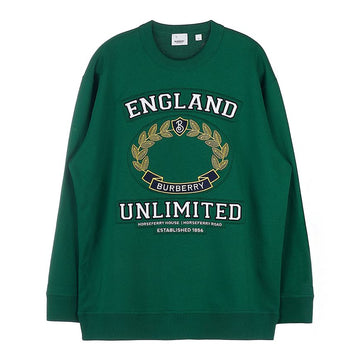 BURBERRY 女性用カレッジグラフィックコットンスウェットシャツ 47305941