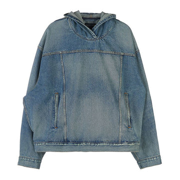 Balenciaga Men's Washed Denim Jacket 719313 TNW01 4268 44483783