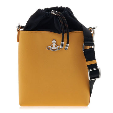 VIVIENNE WESTWOOD Damen Saffiano Drawstring Crossbody Bag L001N E401 47305051