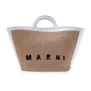 MARNI ロゴ ラフィア ラージ トートバッグ P3860 Z0T01 57207128