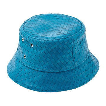 Bottega Veneta Women's Intrecciato Leather Bucket Hat 734270 VZQO5 4073 45575205