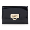 Salvatore Ferragamo Gancini Card Holder 22 0435 NERO 0760662 55440942 [P]