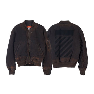 OFF WHITE Männer Diag Tab Bomberjacke OMEH044C99FAB0011010 37057112