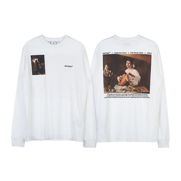 Off White Men's Caravaggio Print Sweatshirt 37057066