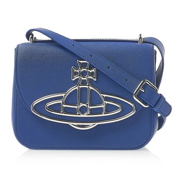 VIVIENNE WESTWOOD Saffiano Linda Crossbody-Tag 43040069 L001N K405 59755110
