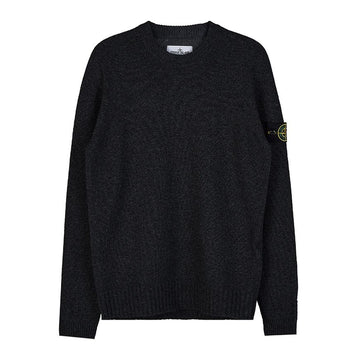 Stone Island Men's Emblem Patch Wool Knit 38926624