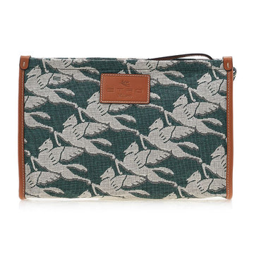 Etro Women's Pegasus Clutch 1H783 8627 500 36656279