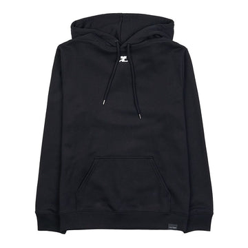 COURREGES Herren Logo bestickter Hoodie 9999 322JHO004JS0044 58228891