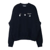 OFF WHITE Hände weg Logo Druck Sweatshirt OMBA054C99FLE0041001 37057045 [P]