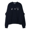 OFF WHITE Hände weg Logo Druck Sweatshirt OMBA054C99FLE0041001 37057045 [P]