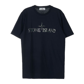 STONE ISLAND ロゴプリントコットンTシャツ V0020 (10-12) 781621073 46354537