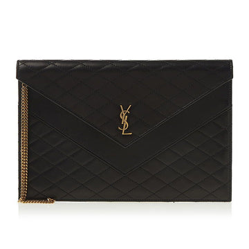 Saint Laurent Gabrielle Double Flap Chain Pouch 30940564