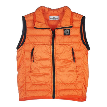 STONE ISLAND ロゴ パディング ベスト (大人用) 7716G0332 V0032 36838449