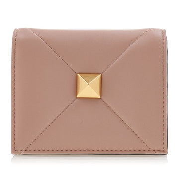 Valentino Women's Napa Roman Stud Cardholder 37806862