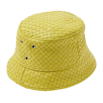 BOTTEGA VENETA Damen Intrecciato Leder Bucket Hat 734270 VZQO5 7193 45575221