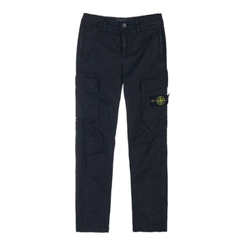 STONE ISLAND 男の子 バッジ パッチ カーゴ パンツ V0129 (6-8) 47641357