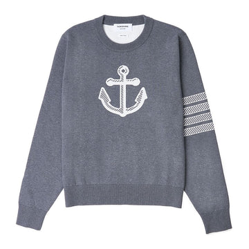 THOM BROWNE メンズ アンカー ジャカード ニット Y3006 035 48134403