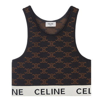CELINE Triope Monogram Bra Top 47328121