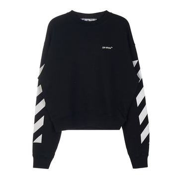 Off White Men's Diag Sleeve Logo Sweatshirt OMBA058C99FLE0011001 39497675