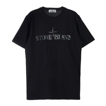 Stone Island Logo Print Cotton T-Shirt V0029 (14) 48460666